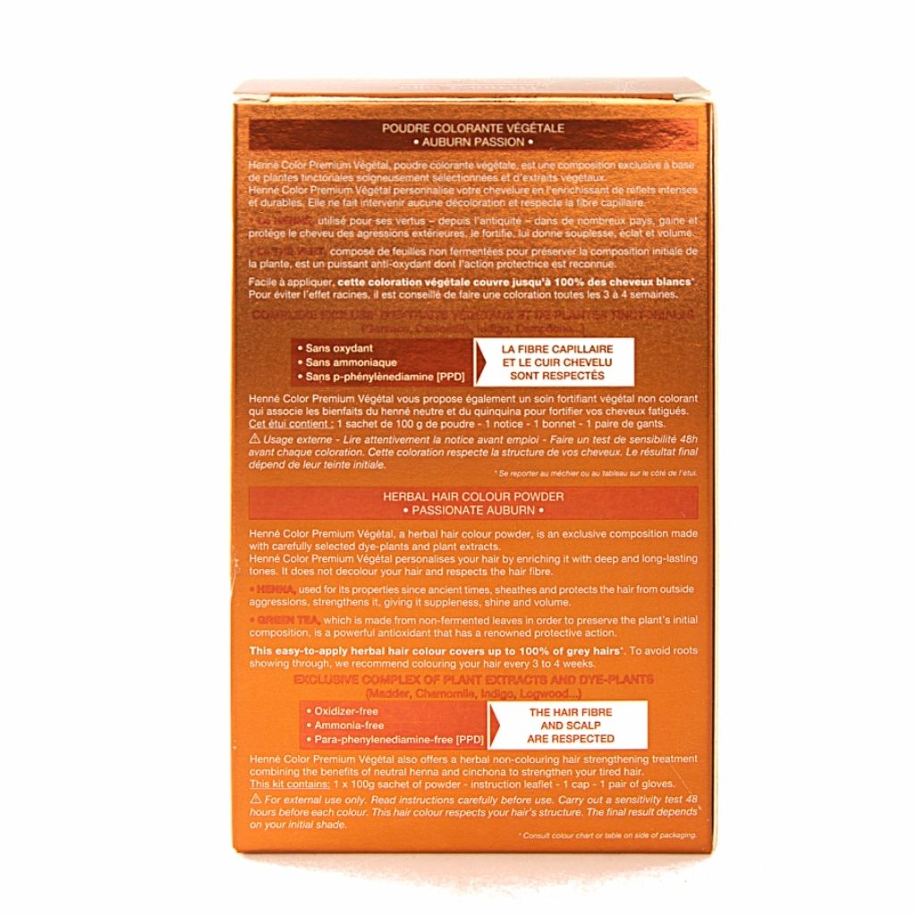 Henna Premium Polvo Colorante