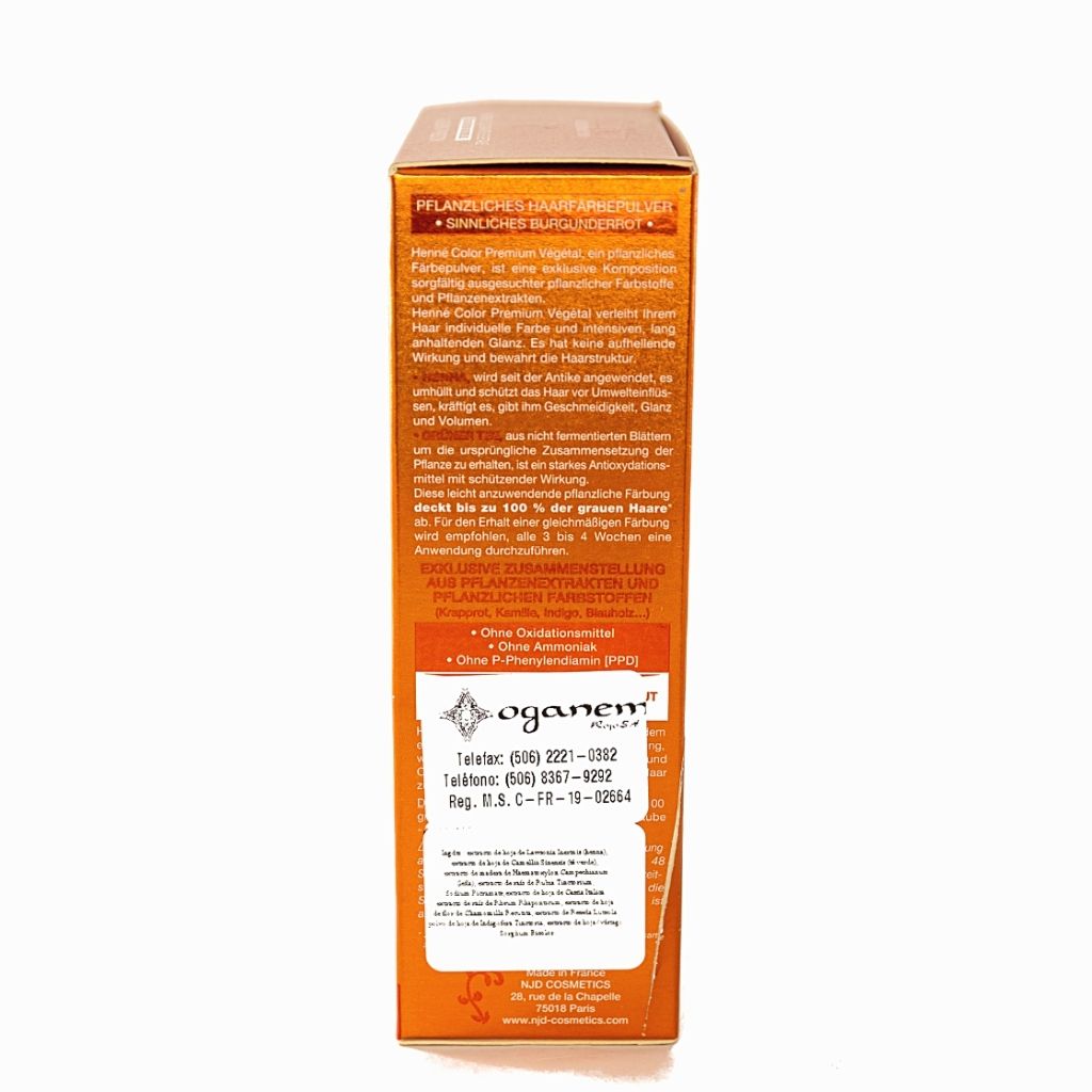 Henna Premium Polvo Colorante