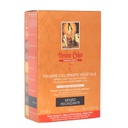 Henna Premium Polvo Colorante Negro de Lado